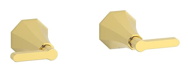 IB Rubinetterie Belmondo – Μπαταρία Νιπτήρα Τοίχου – Gold (BL400OO)