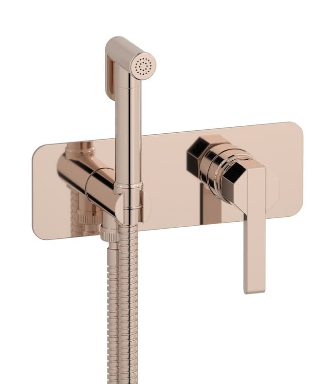 IB Rubinetterie Belmondo – Μπαταρία Μπιντέ – Rose Gold (BL706RS)