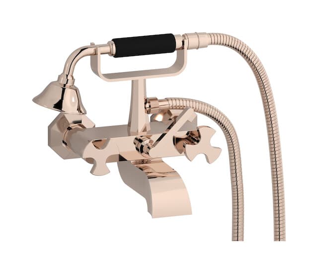 IB Rubinetterie Belmondo – Μπαταρία Μπανιέρας Τοίχου – Rose Gold (BT250RS)
