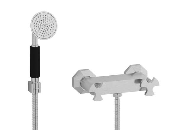IB Rubinetterie Belmondo – Μίκτης Ντους Εντοιχισμένος – Brushed Nickel (BT350SS)