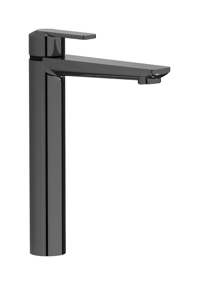 IB Rubinetterie C-67 – Μπαταρία Νιπτήρα Ψηλή – Black Chrome (C6202CF)
