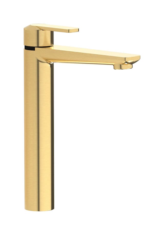 IB Rubinetterie C-67 – Μπαταρία Νιπτήρα Ψηλή – Brushed Gold (C6202OS)