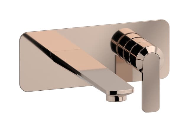 IB Rubinetterie C-67 – Μπαταρία Νιπτήρα Τοίχου – Rose Gold (C6206RS)