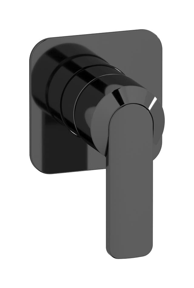 IB Rubinetterie C-67 – Μπαταρία Νιπτήρα Τοίχου – Black Chrome (C6300CF)