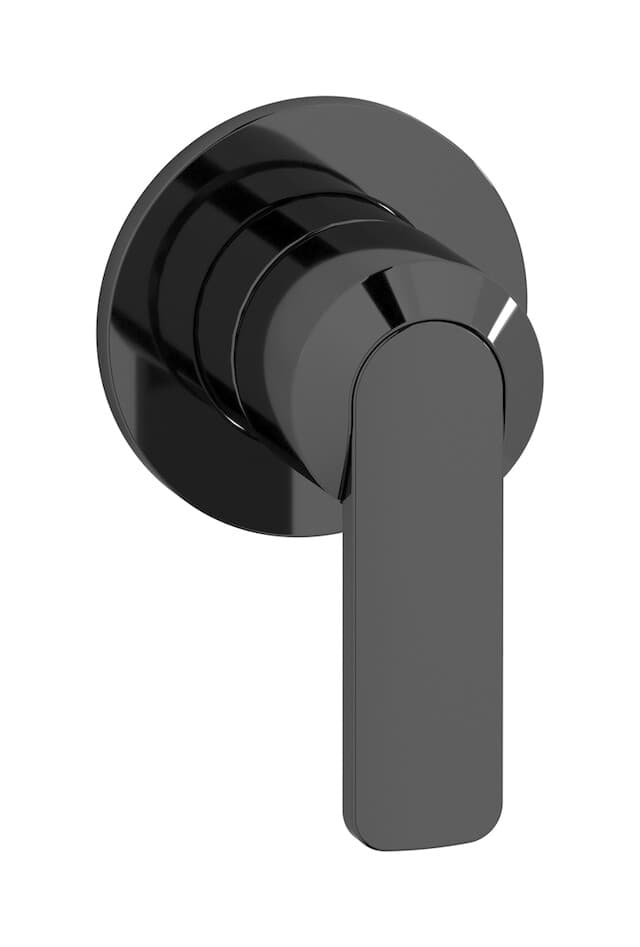 IB Rubinetterie C-67 – Μπαταρία Νιπτήρα Τοίχου – Black Chrome (C6305CF)