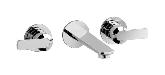 IB Rubinetterie C-67 – Μπαταρία Νιπτήρα Τοίχου – Chrome (C6306CC)