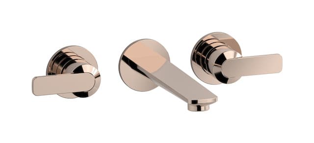 IB Rubinetterie C-67 – Μπαταρία Νιπτήρα Τοίχου – Rose Gold (C6306RS)