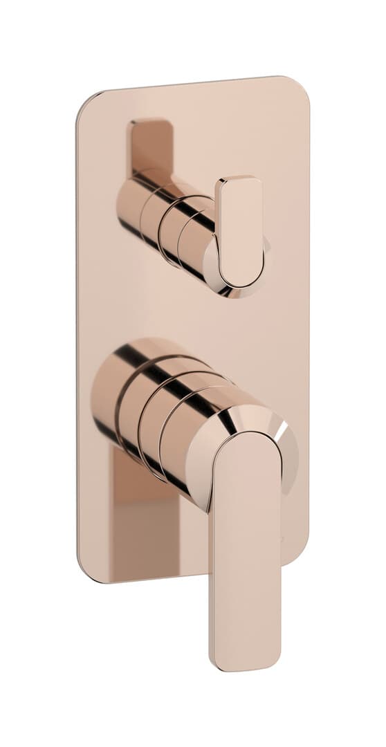 IB Rubinetterie C-67 – Εξωτερικά Μέρη Εντοιχισμού Ντους – Rose Gold (C6310RS)