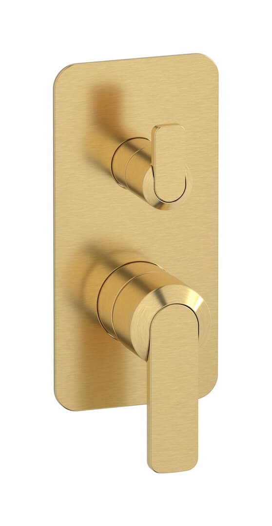 IB Rubinetterie C-67 – Μπαταρία Νιπτήρα Τοίχου – Brushed Gold (C6312OS)