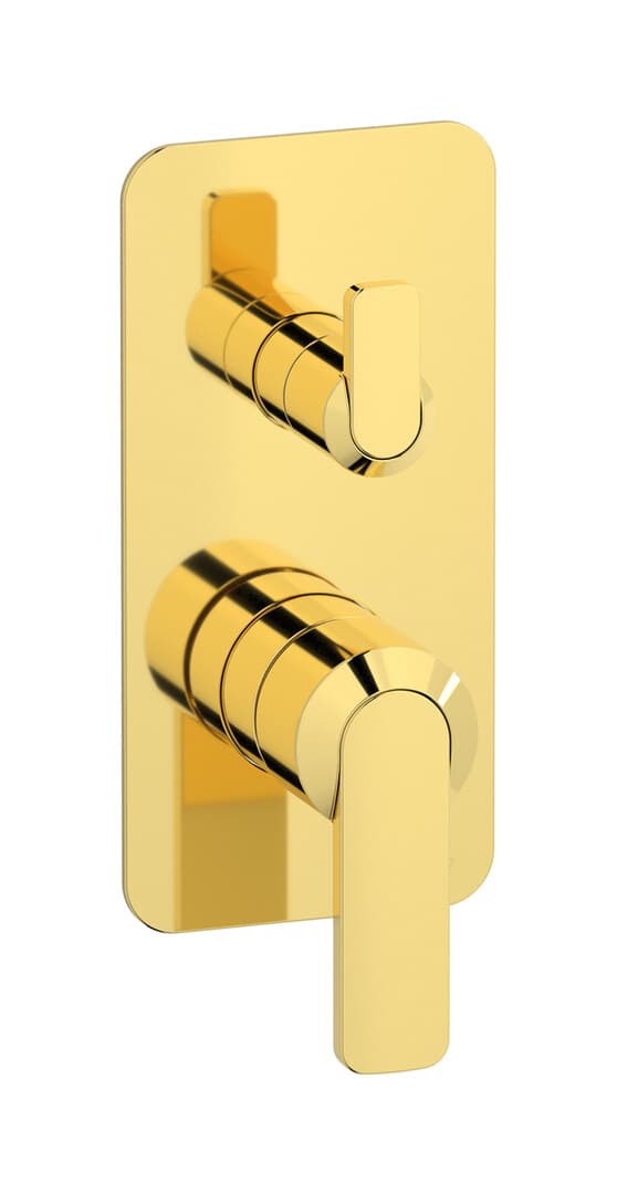IB Rubinetterie C-67 – Μπαταρία Νιπτήρα Τοίχου – Gold (C6312OO)