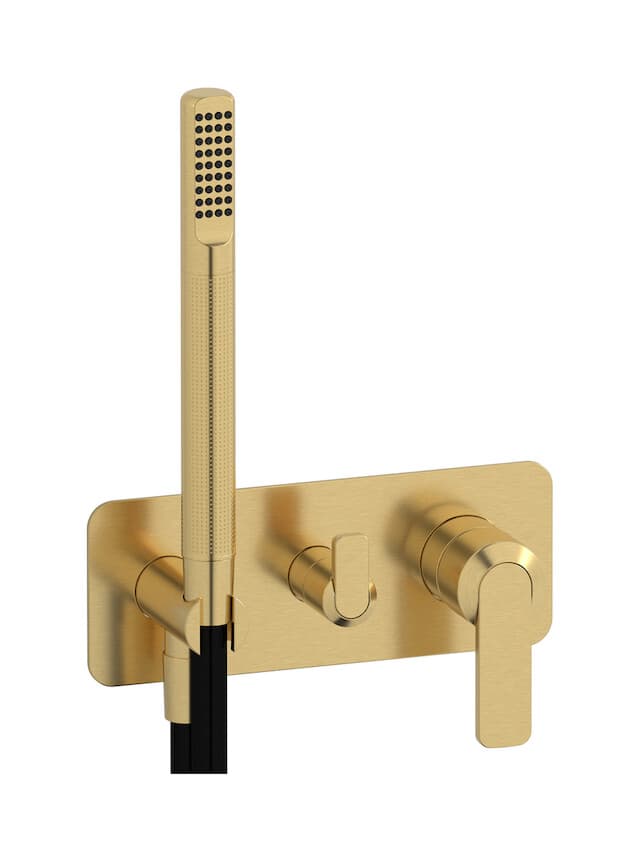 IB Rubinetterie C-67 – Μπαταρία Νιπτήρα Τοίχου – Brushed Gold (C6313OS)