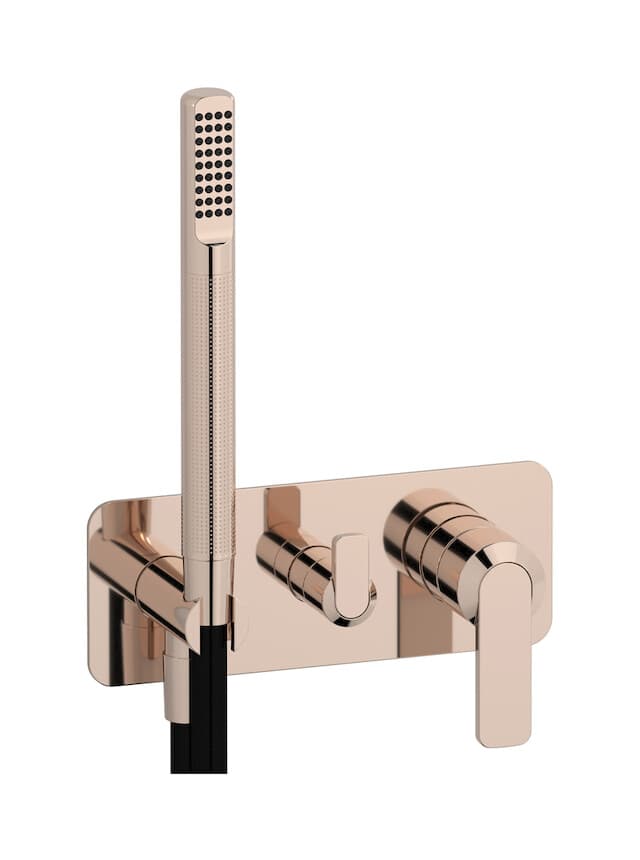 IB Rubinetterie C-67 – Μπαταρία Νιπτήρα Τοίχου – Rose Gold (C6314RS)