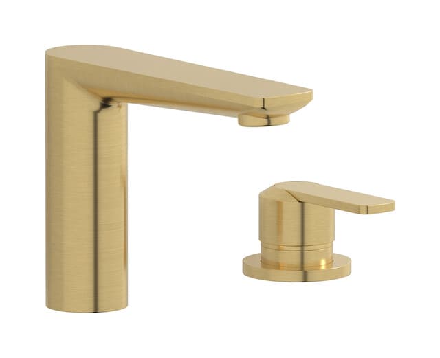 IB Rubinetterie C-67 – Μπαταρία Νιπτήρα – Brushed Gold (C6394OS)