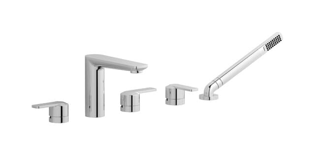 IB Rubinetterie C-67 – Μπαταρία Μπανιέρας Πάγκου – Chrome (C6396CC)