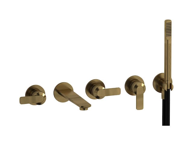 IB Rubinetterie C-67 – Μπαταρία Μπανιέρας Τοίχου – Modern Bronze (C6398MB)