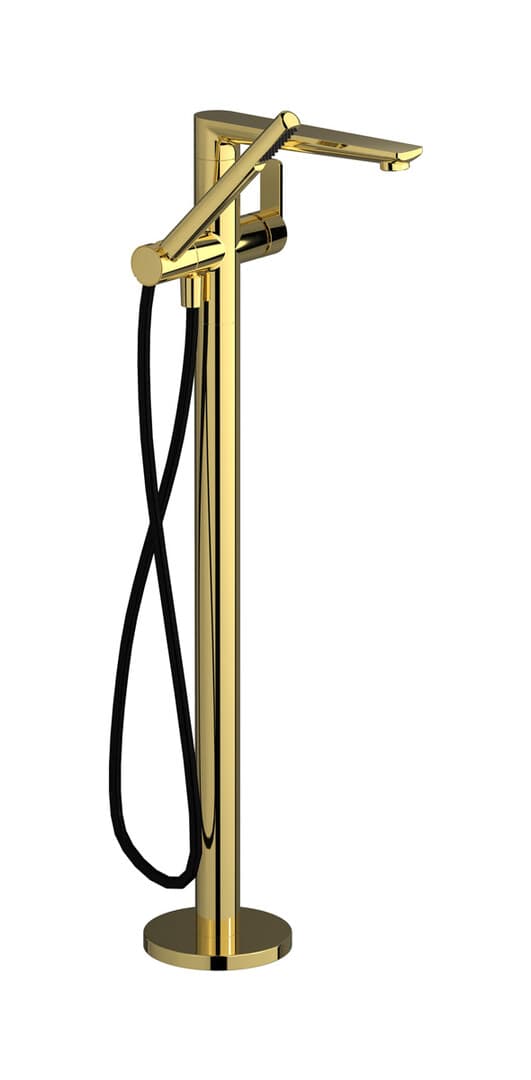 IB Rubinetterie C-67 – Μπαταρία Μπανιέρας Δαπέδου – Gold (C6399OO)