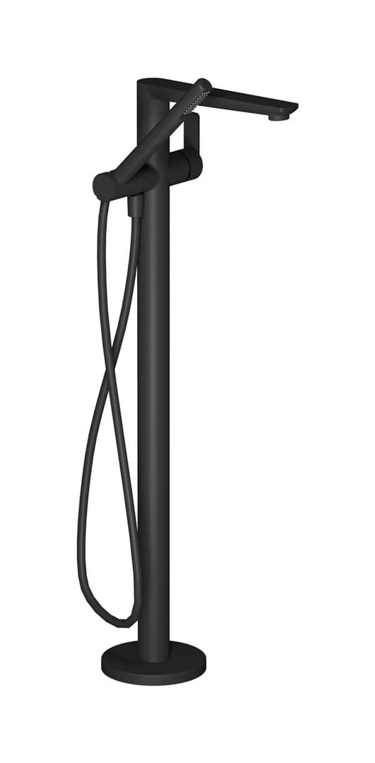 IB Rubinetterie C-67 – Μπαταρία Μπανιέρας Δαπέδου – Matt Black (C6399NP)
