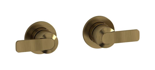 IB Rubinetterie C-67 – Μπαταρία Νιπτήρα Τοίχου – Modern Bronze (C6400MB)