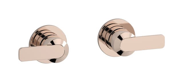 IB Rubinetterie C-67 – Μπαταρία Νιπτήρα Τοίχου – Rose Gold (C6400RS)