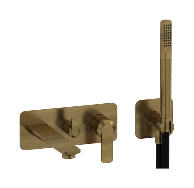 IB Rubinetterie C-67 – Μπαταρία Μπανιέρας Τοίχου – Modern Bronze (C6498MB)