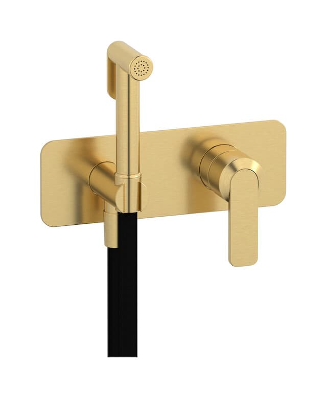 IB Rubinetterie C-67 – Μπαταρία Μπιντέ – Brushed Gold (C6706OS)