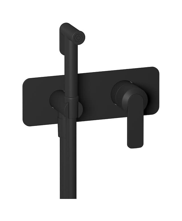 IB Rubinetterie C-67 – Μπαταρία Μπιντέ – Matt Black (C6706NP)
