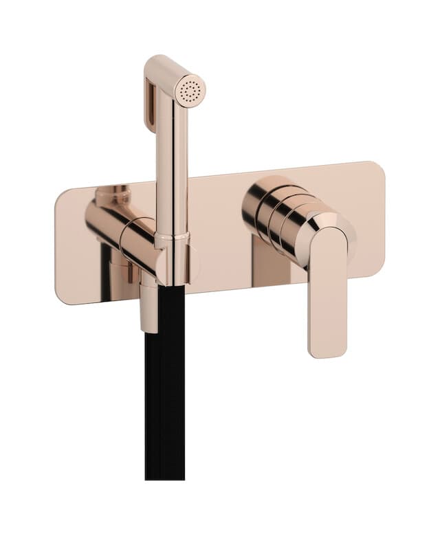 IB Rubinetterie C-67 – Μπαταρία Μπιντέ – Rose Gold (C6706RS)