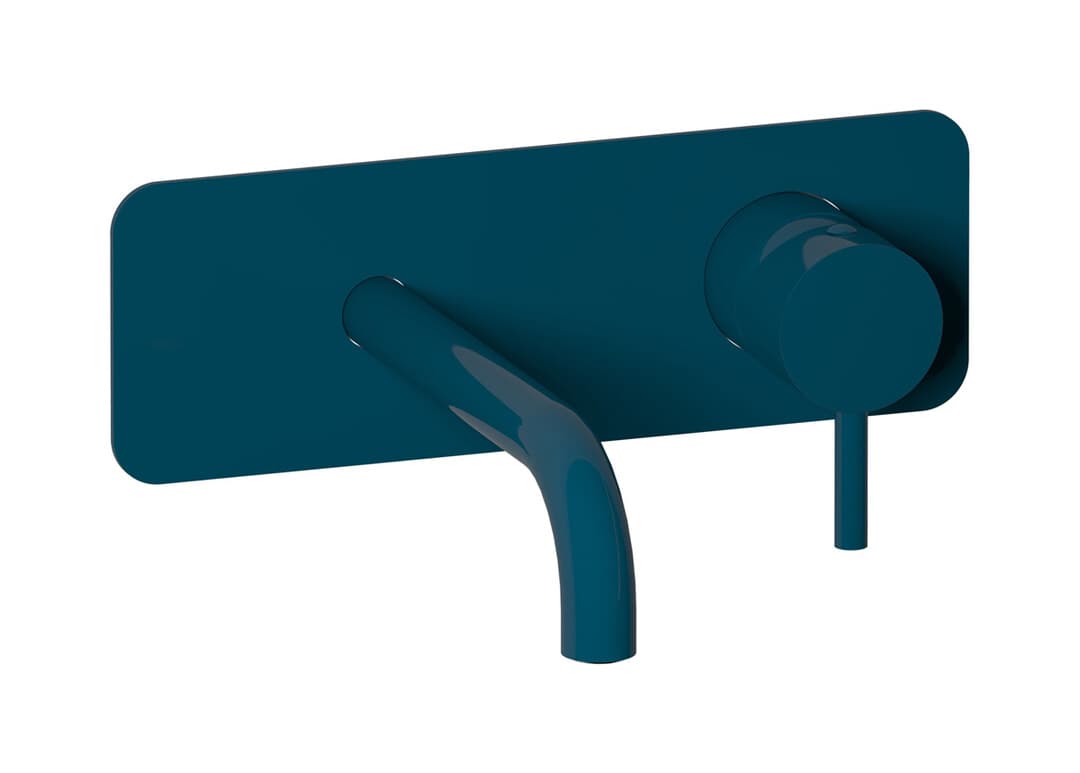 IB Rubinetterie Colore – Μπαταρία Νιπτήρα Τοίχου – Blue Garda (CO206BL)