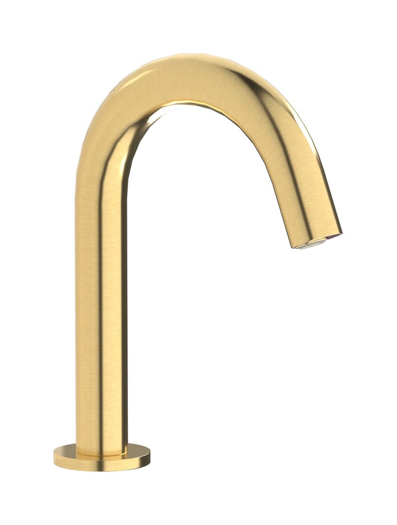 IB Rubinetterie Powa 2.0 – Μπαταρία Νιπτήρα – Brushed Gold (EL005OS)