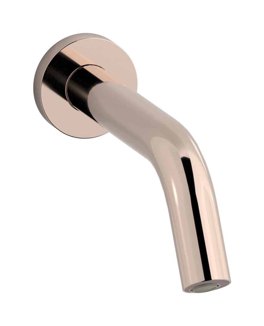 IB Rubinetterie Powa 2.0 – Μπαταρία Νιπτήρα Τοίχου – Rose Gold (EL008RS)