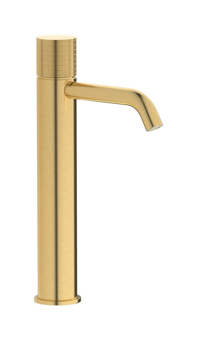 IB Rubinetterie Gatsby – Μπαταρία Νιπτήρα Ψηλή – Brushed Gold (GA202OS)