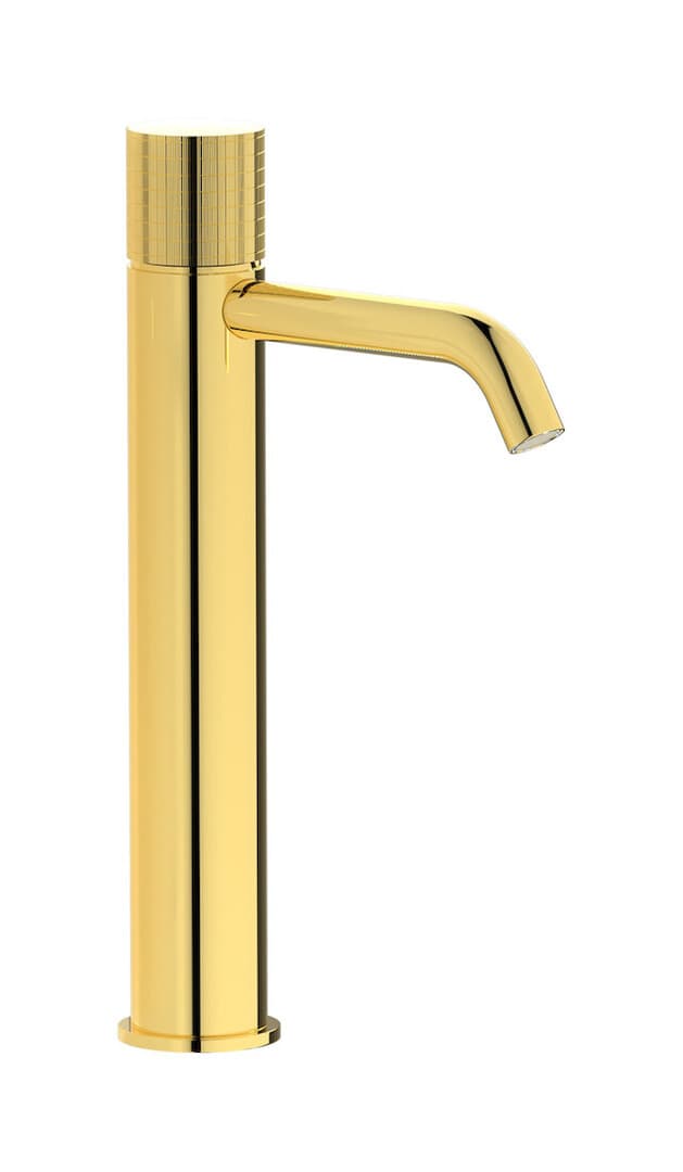 IB Rubinetterie Gatsby – Μπαταρία Νιπτήρα Ψηλή – Gold (GA202OO)