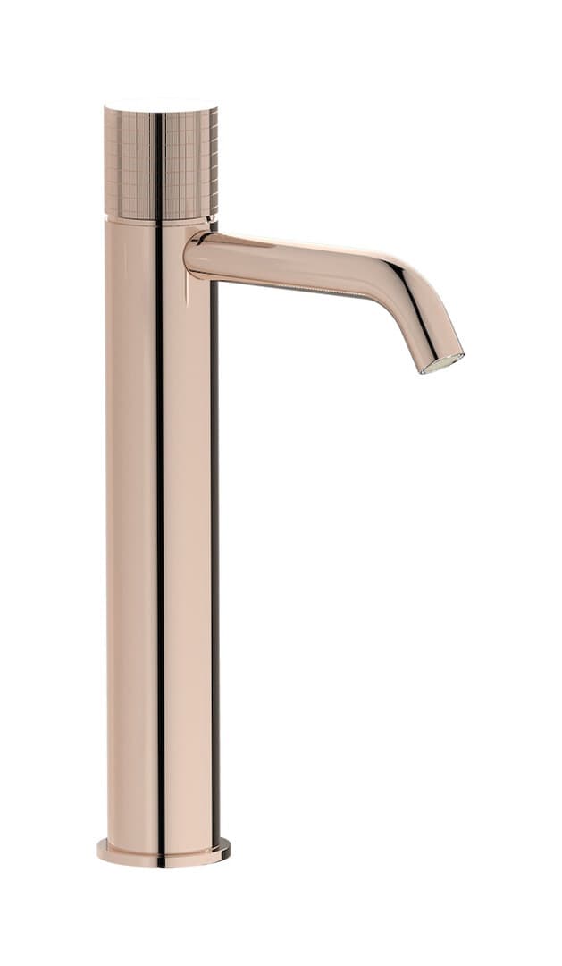 IB Rubinetterie Gatsby – Μπαταρία Νιπτήρα Ψηλή – Rose Gold (GA202RS)