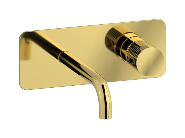 IB Rubinetterie Gatsby – Μπαταρία Νιπτήρα Τοίχου – Gold (GA206OO)