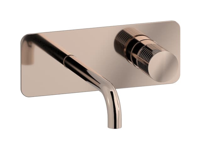 IB Rubinetterie Gatsby – Μπαταρία Νιπτήρα Τοίχου – Rose Gold (GA206RS)