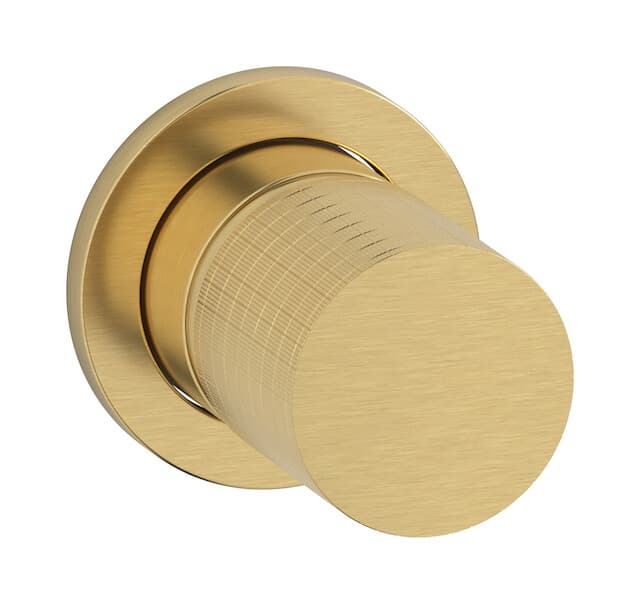 IB Rubinetterie Gatsby – Μπαταρία Νιπτήρα Τοίχου – Brushed Gold (GA305OS)
