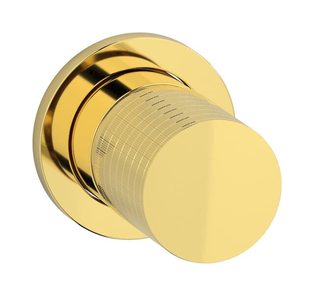 IB Rubinetterie Gatsby – Μπαταρία Νιπτήρα Τοίχου – Gold (GA305OO)