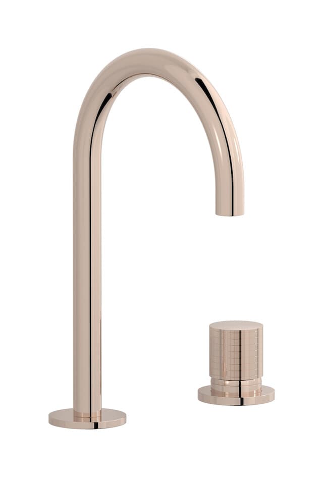 IB Rubinetterie Gatsby – Μπαταρία Νιπτήρα Τοίχου – Rose Gold (GA394RS)