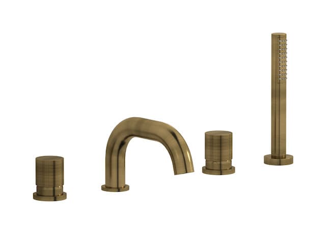 IB Rubinetterie Gatsby – Μπαταρία Μπανιέρας Πάγκου – Modern Bronze (GA396MB)