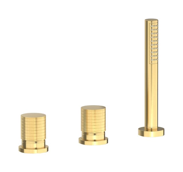 IB Rubinetterie Gatsby – Μπαταρία Μπανιέρας – Brushed Gold (GA397OS)