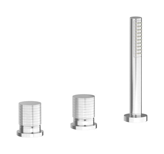 IB Rubinetterie Gatsby – Μπαταρία Μπανιέρας – Brushed Nickel (GA397SS)