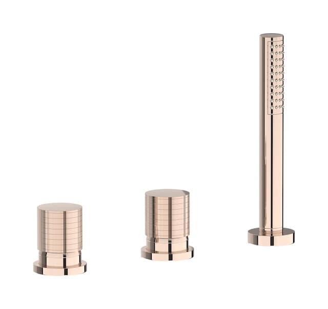 IB Rubinetterie Gatsby – Μπαταρία Μπανιέρας – Rose Gold (GA397RS)