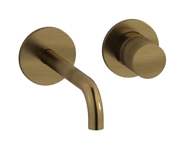 IB Rubinetterie Gatsby – Μπαταρία Νιπτήρα Τοίχου – Modern Bronze (GA406MB)