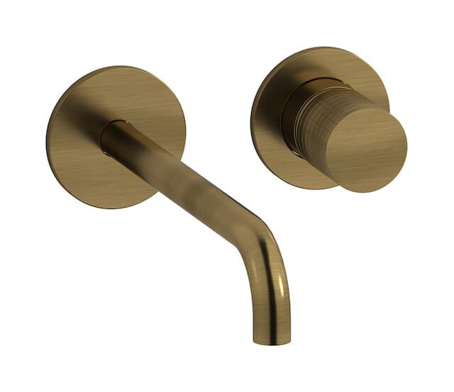 IB Rubinetterie Gatsby – Μπαταρία Νιπτήρα Τοίχου – Modern Bronze (GA407MB)