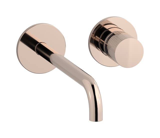 IB Rubinetterie Gatsby – Μπαταρία Νιπτήρα Τοίχου – Rose Gold (GA407RS)