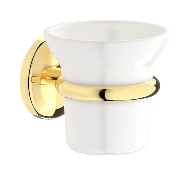 IB Rubinetterie Hermes – Ποτηροθήκη – Pale Gold (HR003II)