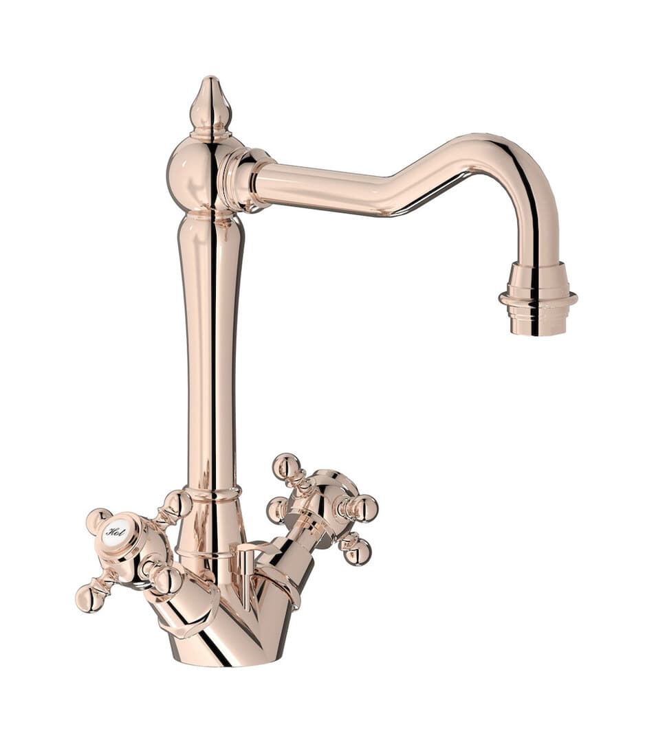 IB Rubinetterie Hermes – Μπαταρία Νιπτήρα – Rose Gold (HR205RS)