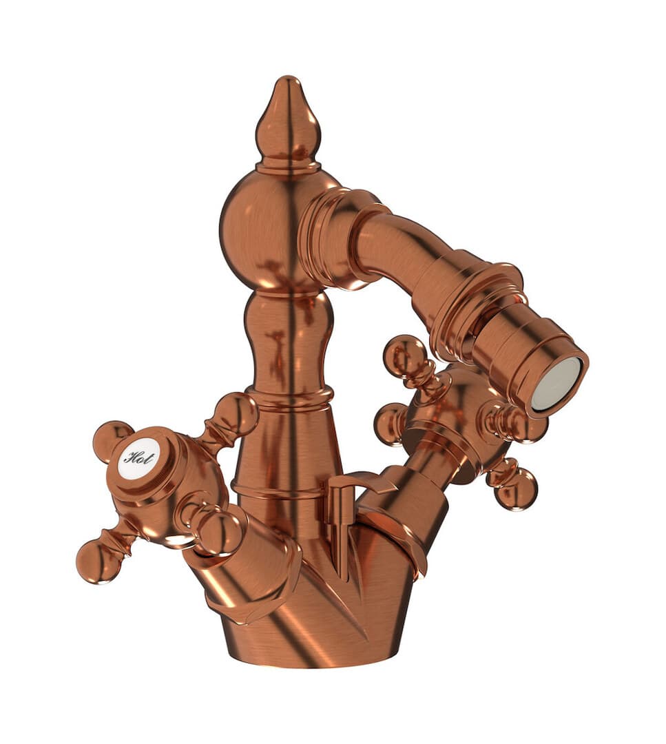 IB Rubinetterie Hermes – Μπαταρία Μπιντέ – Antique Copper (HR225RR)