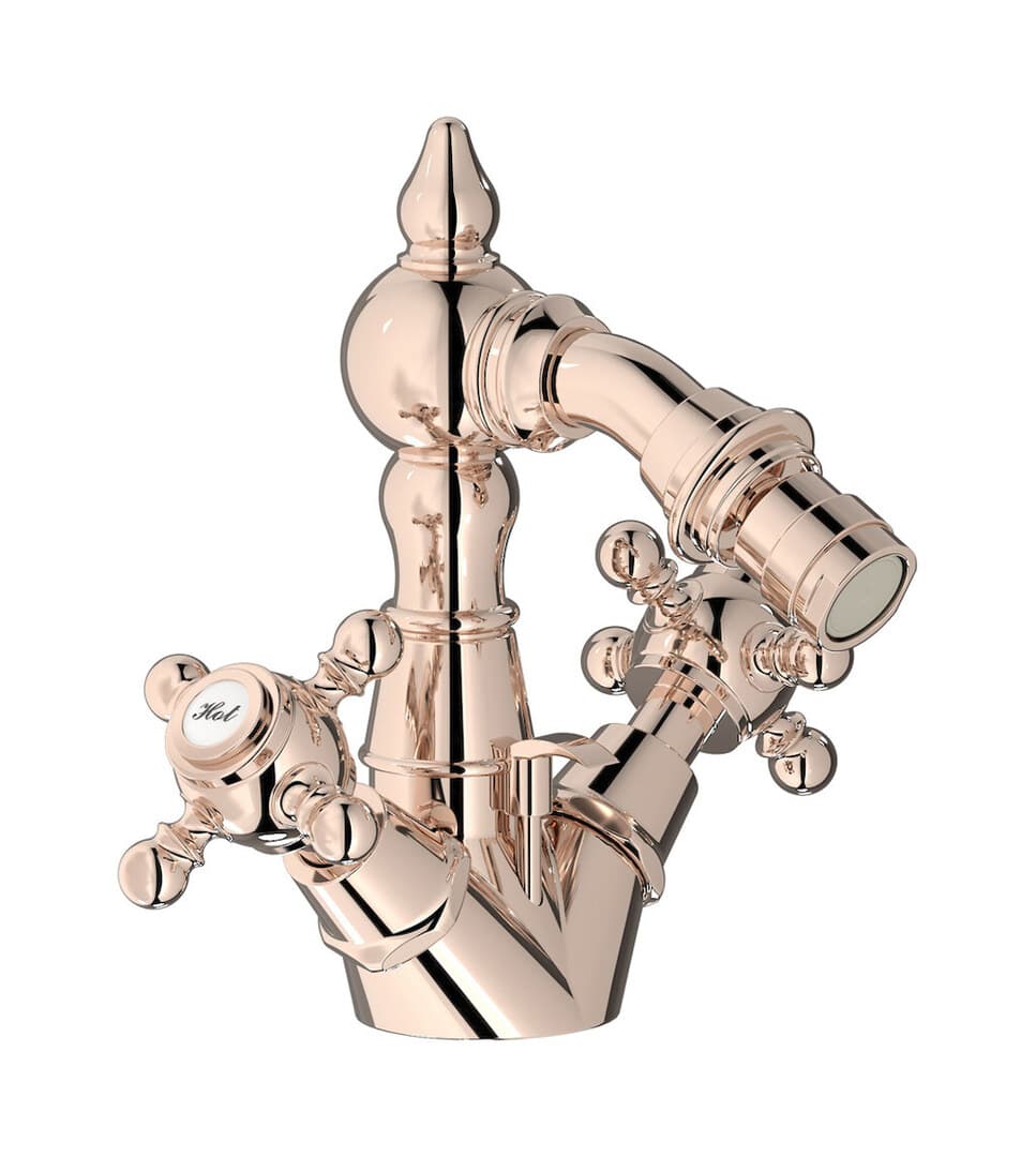 IB Rubinetterie Hermes – Μπαταρία Μπιντέ – Rose Gold (HR225RS)