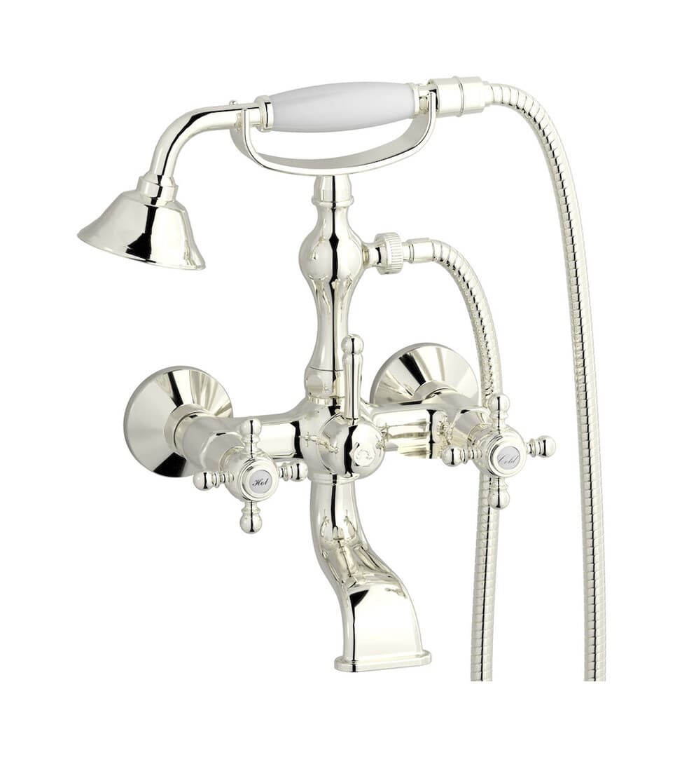 IB Rubinetterie Hermes – Μπαταρία Μπανιέρας Τοίχου – Platinum (HR250PL)